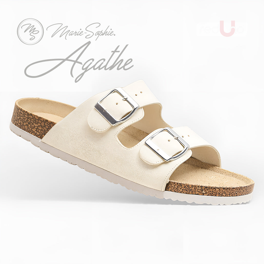 Agathe - Beige/Café