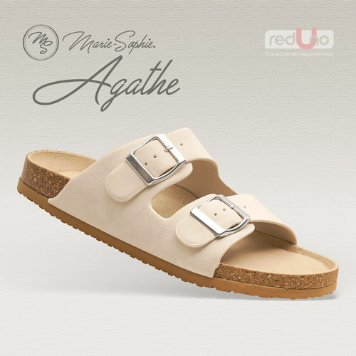 Agathe - Beige/Café