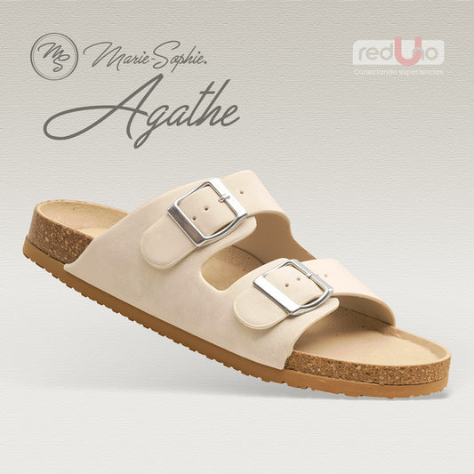 Agathe - Beige/Café