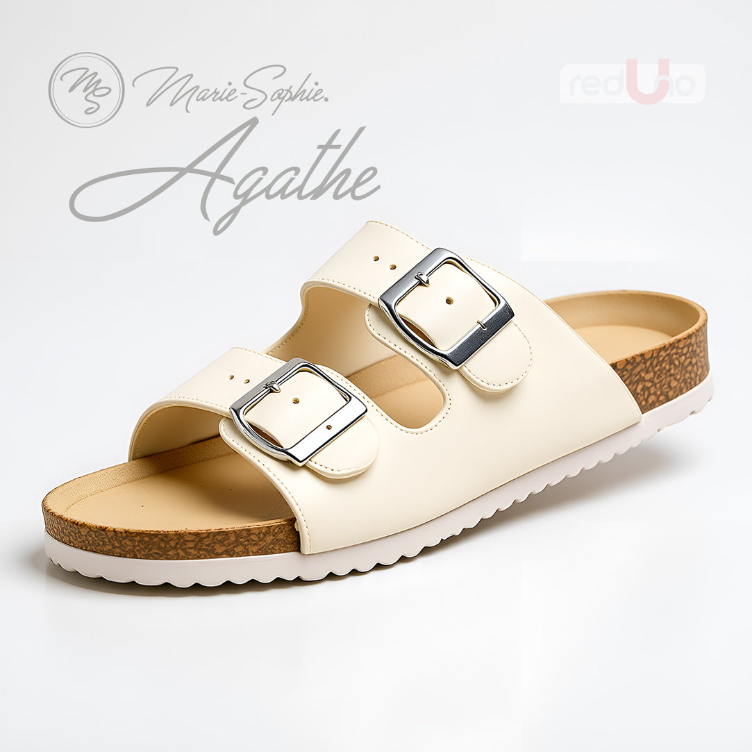 Agathe - Beige/Café