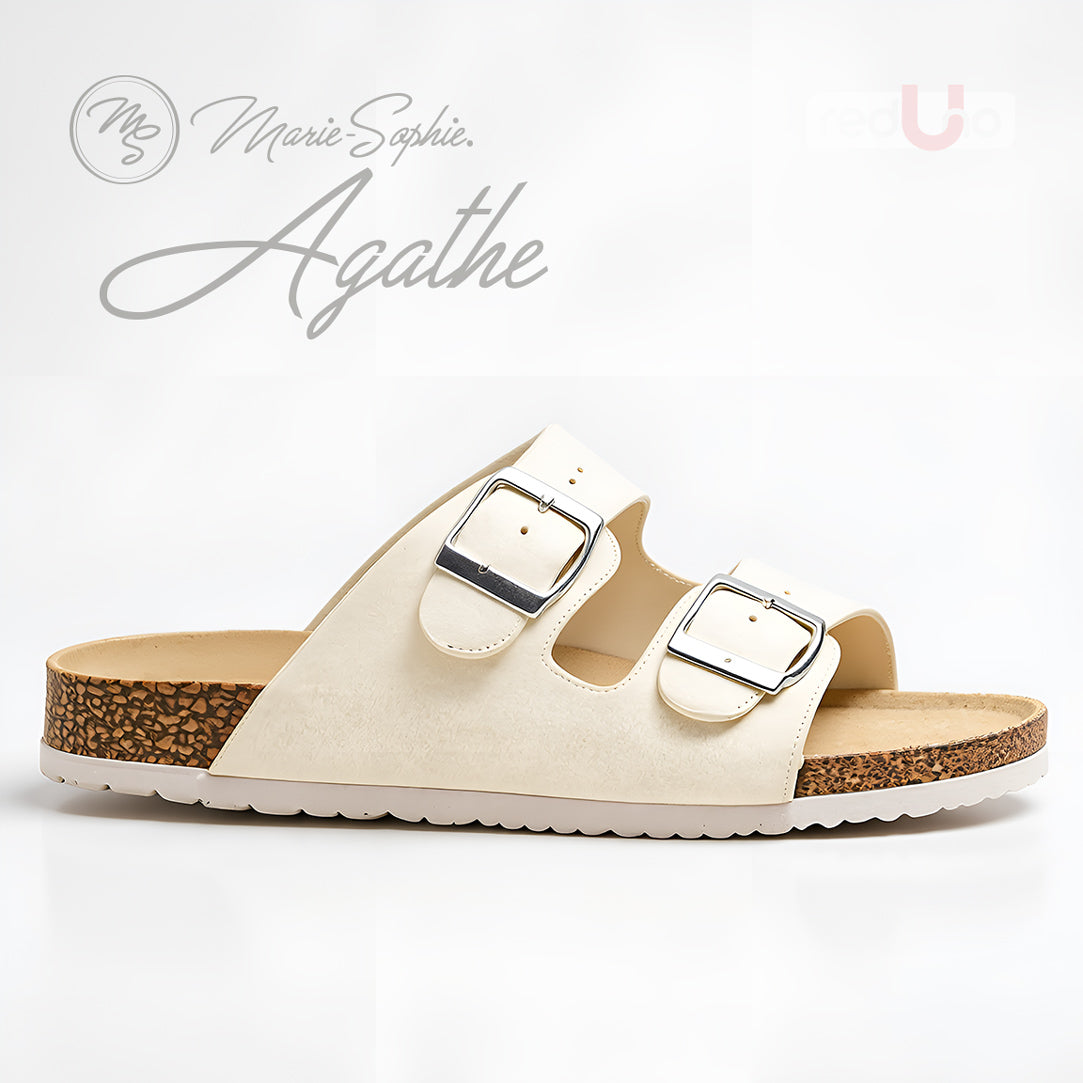 Agathe - Beige/Café